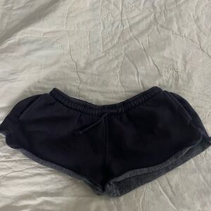 Brandy Melville navy lounge shorts